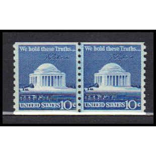 1520 10c Jefferson Memorial Fine MNH CLP CA0085