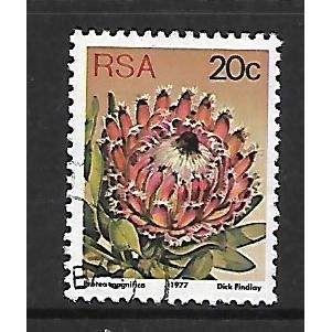 SOUTH AFRICA 1977 SUCCULENTS 20c P MAGNIFICA SG 425 FINE USED#