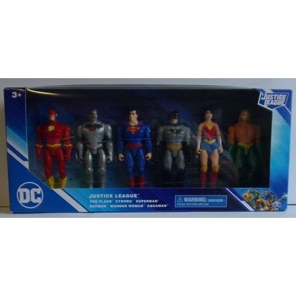 JUSTICE LEAGUE ' SIX ' action figure set (2022)