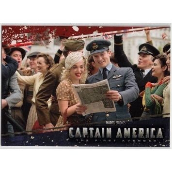 CAPTAIN AMERICA ' The First Avenger ' card # 86 ( 2011)
