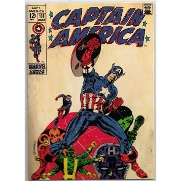 CAPTAIN AMERICA ' The First Avenger ' COMIC COVER card # C - 5 (2011)