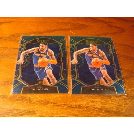 2020-2021, Panini, 6-Rc Cards, w/Variations, OBI TOPPIN, Knicks