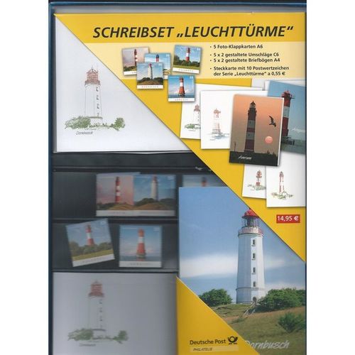 Germany (BRD): Writing Set 'Ligthouses' (Number 1).