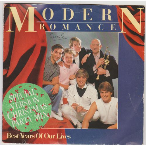 Best Years of Our Lives 1982 Modern Romance on wea label