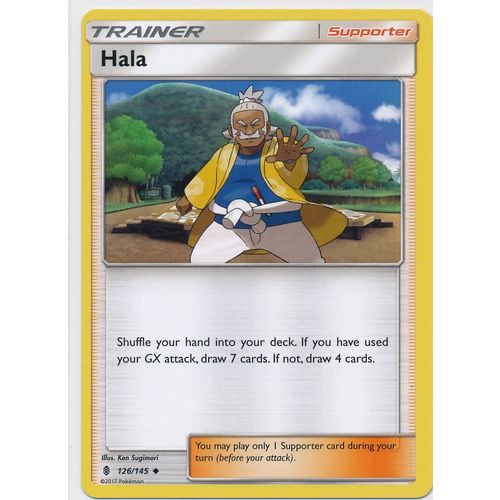 Pokemon Sun & Moon Guardians Rising 126/145 Hala