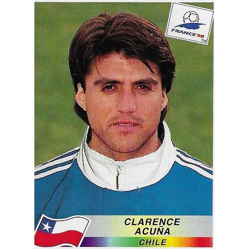 Panini's FIFA World Cup France 1998 Stickers: No.113 - Acuña (Clarence)