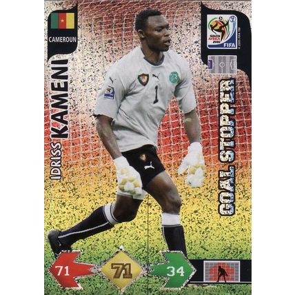 Adrenalyn XL World Cup 2010 Idriss Kameni Cameroon Goal Stopper