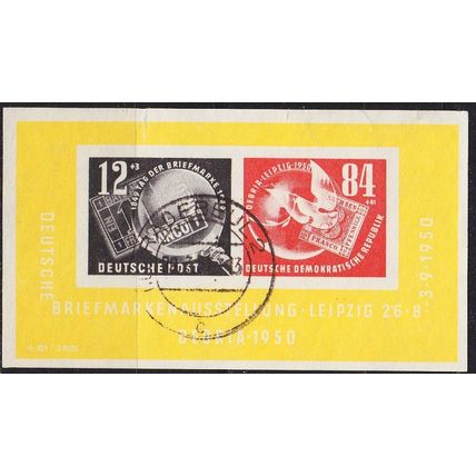 GERMANY DDR [1950] MiNr 0271-72 Block 7 ( OO/used ) [01]