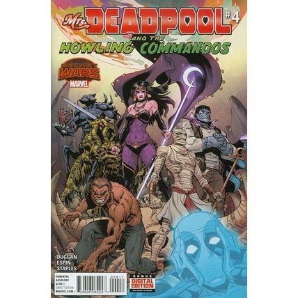 Mrs Deadpool & Howling Commandos (2015 Ltd) # 004 NM MODERN AGE COMICS