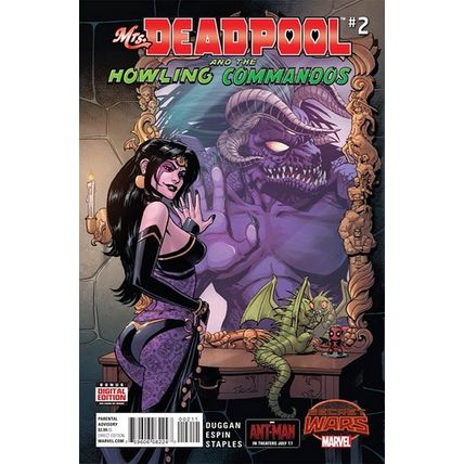Mrs Deadpool & Howling Commandos (2015 Ltd) # 002 NM MODERN AGE COMICS