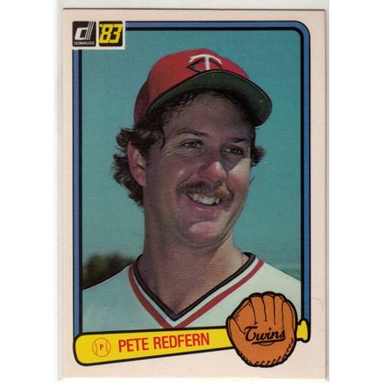 1983 Donruss baseball card 256 Pete Redfern