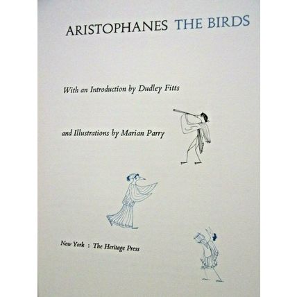 Aristophanes-The Birds & The Frogs-1959-HB w/Slipcase