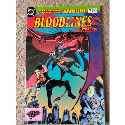 BATMAN: SHADOW OF THE BAT ANNUAL # 1 (1993) DC COMICS (NM Condition)