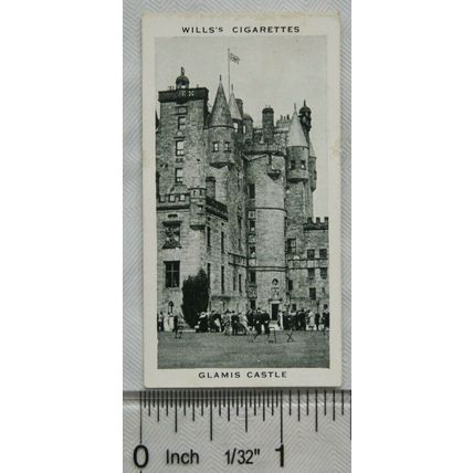 1937 Wills Our King & Queen No. 5 Glamis Castle