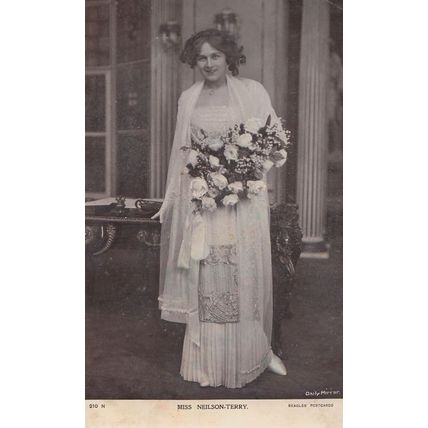 Miss Neilson Terry Beatles Postcard