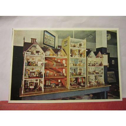DOLL'S HOUSE, MUSEUM OF CHILDHOOD, EDINBURGH unused postcard =