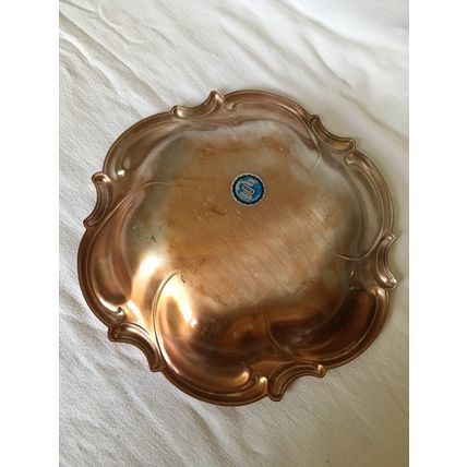 HOKA Silver Plated Rococo Style Bowl Dish Vintage from Germany Collectable