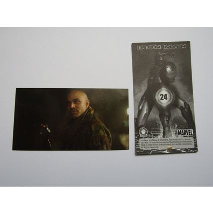 Marvel - Iron Man The Movie 2008 - Preziosi Sticker Drop-down Choice (e18)