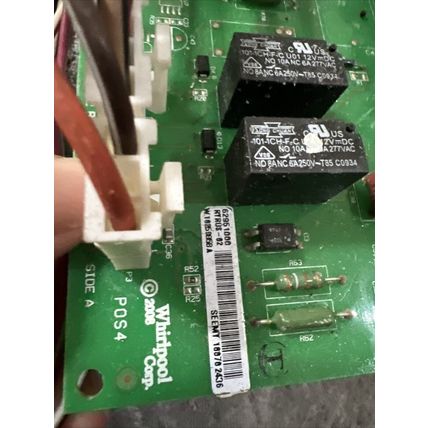 Maytag Whirlpool Refrigerator Control Board 62950900 W10169402