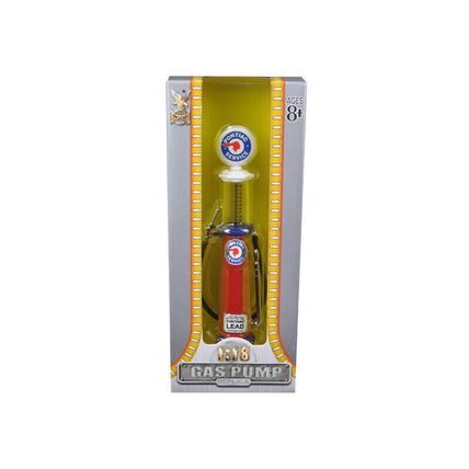 Pontiac Gasoline Vintage Gas Pump Cylinder 1/18 Diecast Replica by Road Signa...