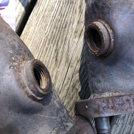 2003-2006 Nissan 350Z Infiniti G35 Engine Exhaust Manifold Pair OEM VQ 3.5L