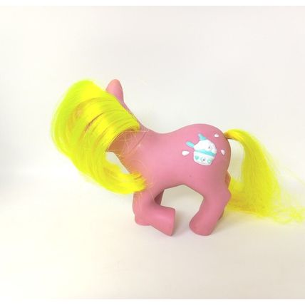 G1 Vintage 1987 Pink My Little Pony Sundae Best, Crunch Berry