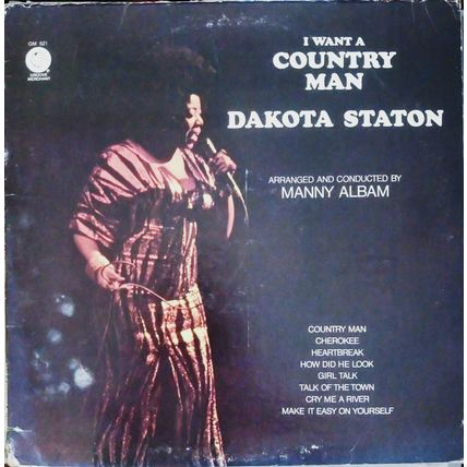 DAKOTA STATON - I WANT A COUNTRY MAN , US, Groove Merchant, Album, GM 521 '73