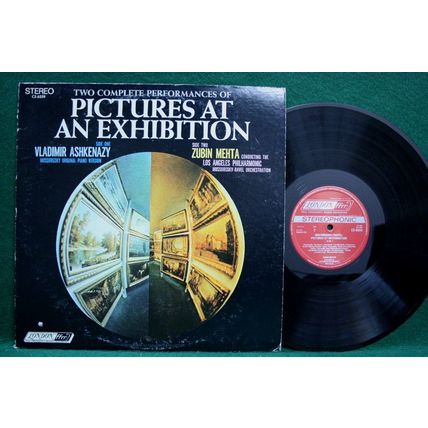 Vladimir Ashkenazy/Mehta - 2 Versions-Pictures at Exhibition - CS 6559 - NM