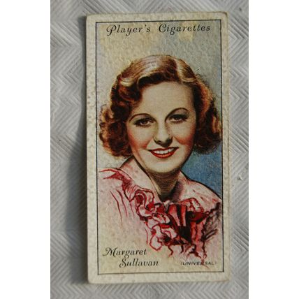 1934 Players Film Stars 2nd Series No. 44 Margaret Sullivan
