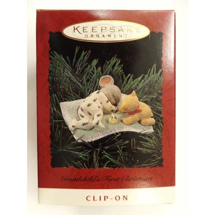 Hallmark Keepsake Ornament Grandchilds First Christmas 1994