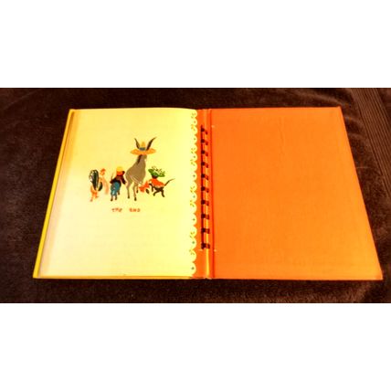 The Traveling Musicians Bonnie Book Illustrated By Dolli Tingle 1946 Great Shape