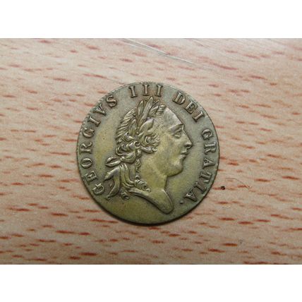GB George III 1701 Spade Gaming Token 22mm (e766)