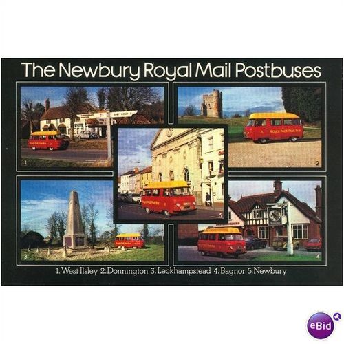 GB Postcard - Postbus - Newbury, Berkshire (unused)