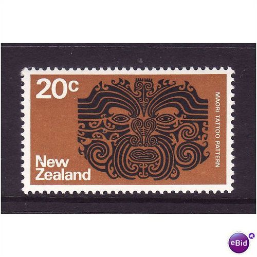 NEW ZEALAND 1970 - 76 MAORI TATTOO PATTERN SG 928 U/M MINT