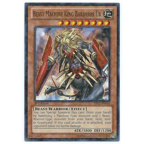 YuGiOh War of the Giants - BP02-EN084 - Beast Machine King Barbaros Ur Mosaic