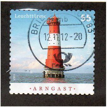 GER 2011 €0.55 (S/A) 'LIGHTHOUSES- ARNGAST' FINE USED (EBID30-675)