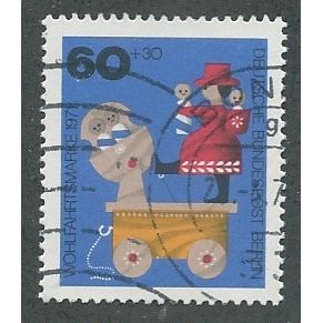 BERLIN -1971 60pf +30 'HUMANITARIAN RELEIF FUNDS' FINE USED (EBID44-773)