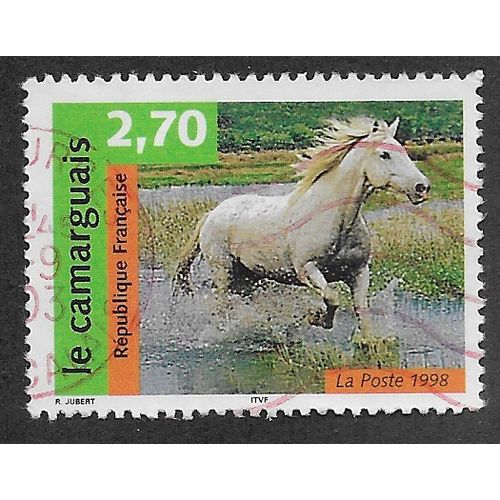 FRA 1998 2.70F 'HORSES - CAMARGUE' FINE USED (EBID55-729)