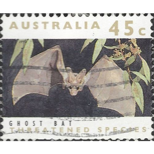 AUSTRALIA, MAMMAL, Ghost Bat, brown 1992, 45c, #4