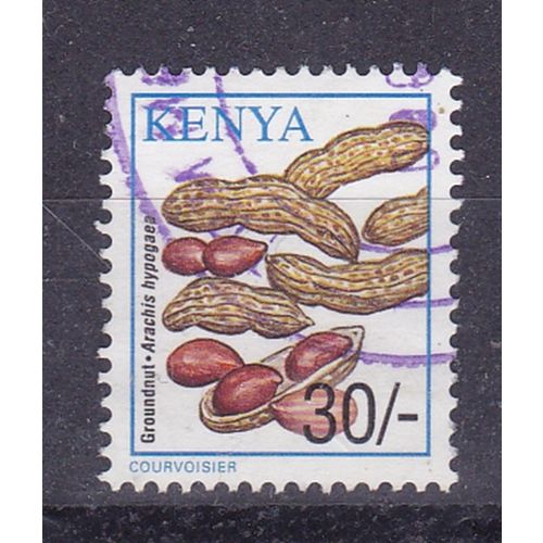 KENYA 2001 CROPS 30/- GROUNDNUTS / PEANUTS USED SG776