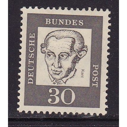 GERMANY 1961 FAMOUS GERMANS 30pf MINT SG1268