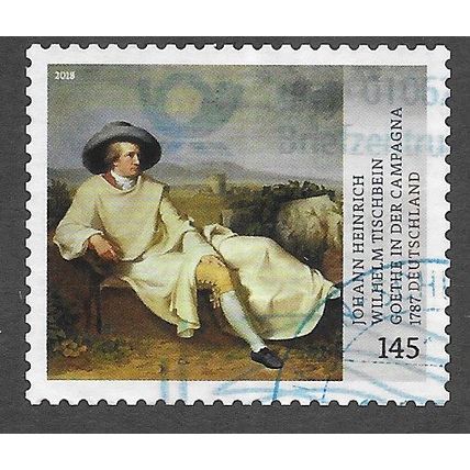 GER 2018 €1.45 (S/A) 'TREASURES OF GERMAN MUSEUMS' FINE USED (EBID78-473)