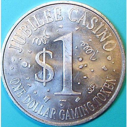 Jubilee. $1 Casino Token. Cripple Creek, CO. J74.