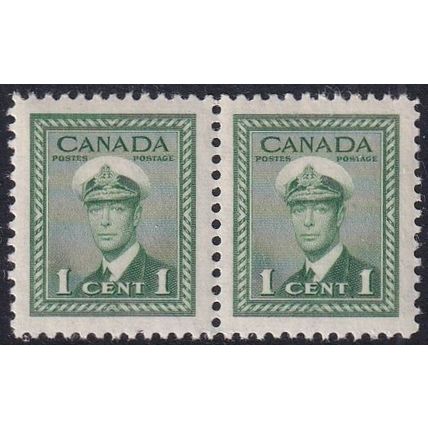 Canada 1942 SG 375 UMM Pair (C-707 (8))
