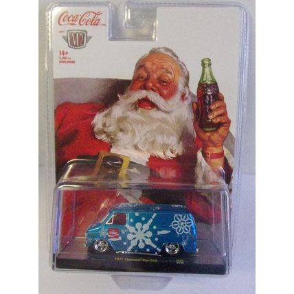 M 2 ' Coca-Cola CHRISTMAS ' 1971 CHEVROLET VAN G10