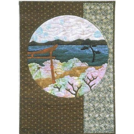 Story Quilts Postcards from Japan Torii Gate Wall Quilt Instructions 21x30 ©2003
