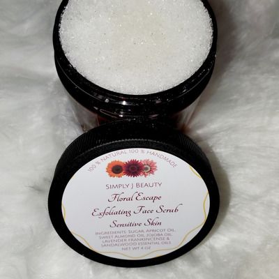 Floral Escape Exfoliating Face Scrub (Sensitive Skin)[ ]