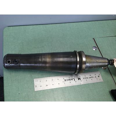Mehi KW-178 MILLING END MILL TOOL HOLDER, BT50 SHANK, 1-1/4" BORE 981805,TB