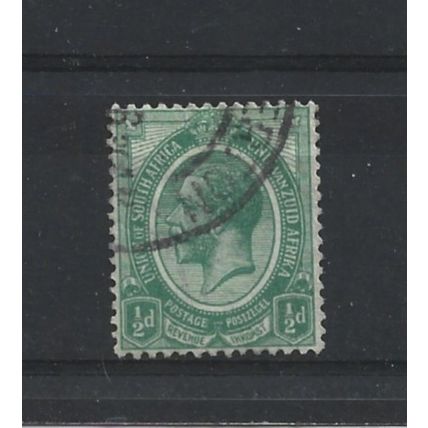 SouthAfrica.SG3 1/2d Green.Fine Used.Aug25i