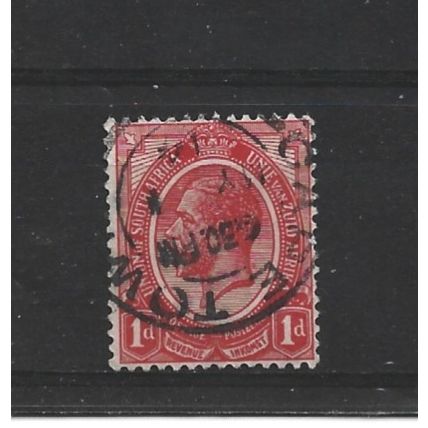 SouthAfrica.SG4a 1d Carmine-Red.Fine Used.Aug25e